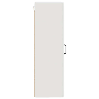 vidaXL Dishwasher Panel Kalmar White 40 x 31 x 100 cm Engineered Wood