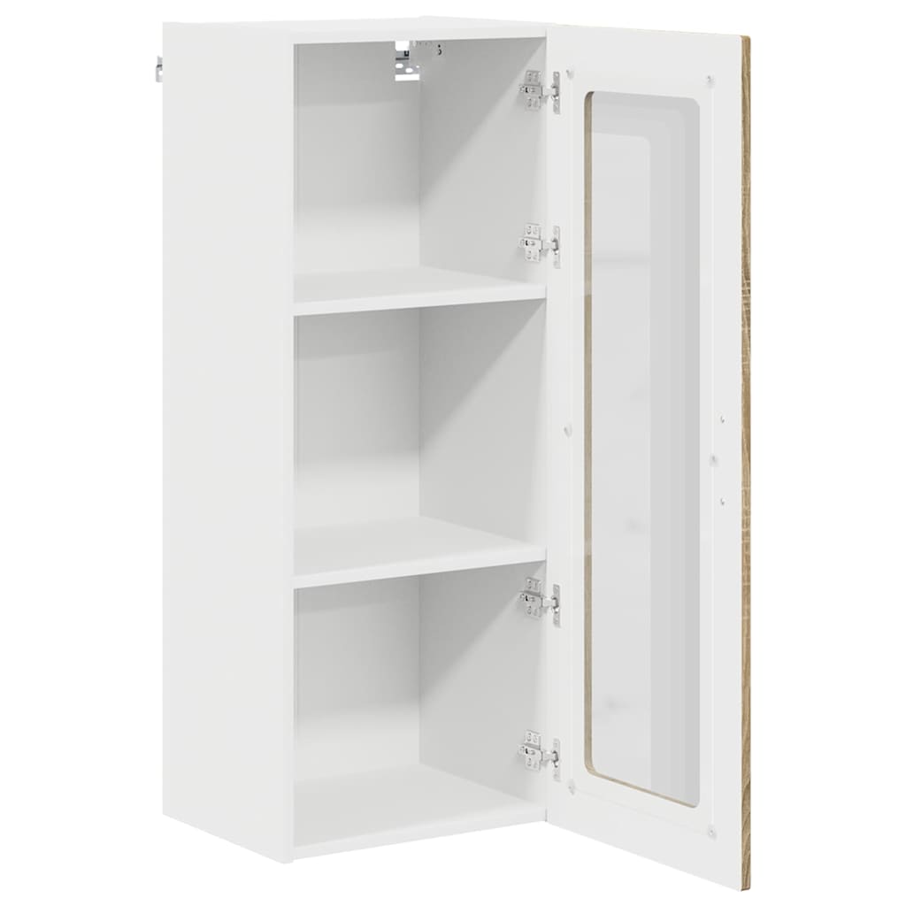 vidaXL Dishwasher Panel Kalmar Sonoma Oak 40 x 31 x 100 cm