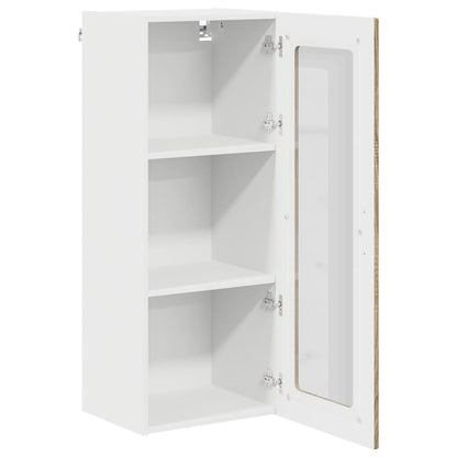vidaXL Dishwasher Panel Kalmar Sonoma Oak 40 x 31 x 100 cm