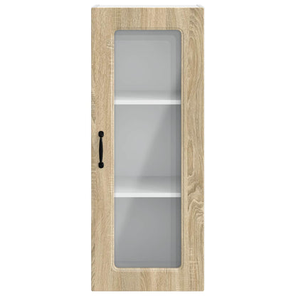 vidaXL Dishwasher Panel Kalmar Sonoma Oak 40 x 31 x 100 cm