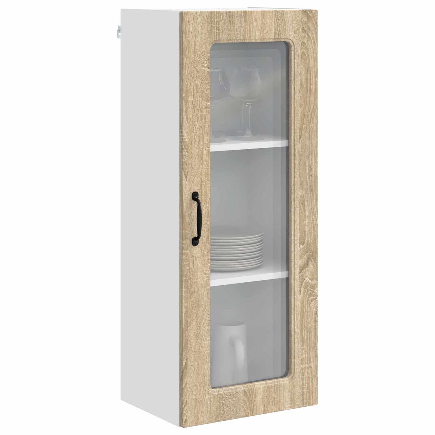 vidaXL Dishwasher Panel Kalmar Sonoma Oak 40 x 31 x 100 cm