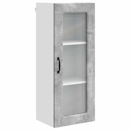 vidaXL Dishwasher Panel Kalmar Concrete Grey 40 x 31 x 100 cm