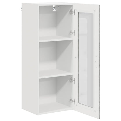 vidaXL Dishwasher Panel Kalmar Concrete Grey 40 x 31 x 100 cm