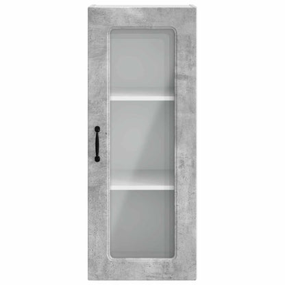 vidaXL Dishwasher Panel Kalmar Concrete Grey 40 x 31 x 100 cm