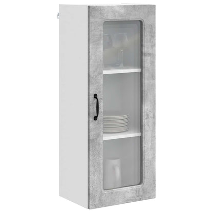 vidaXL Dishwasher Panel Kalmar Concrete Grey 40 x 31 x 100 cm