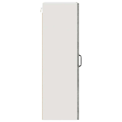 vidaXL Dishwasher Panel Kalmar Concrete Grey 40 x 31 x 100 cm