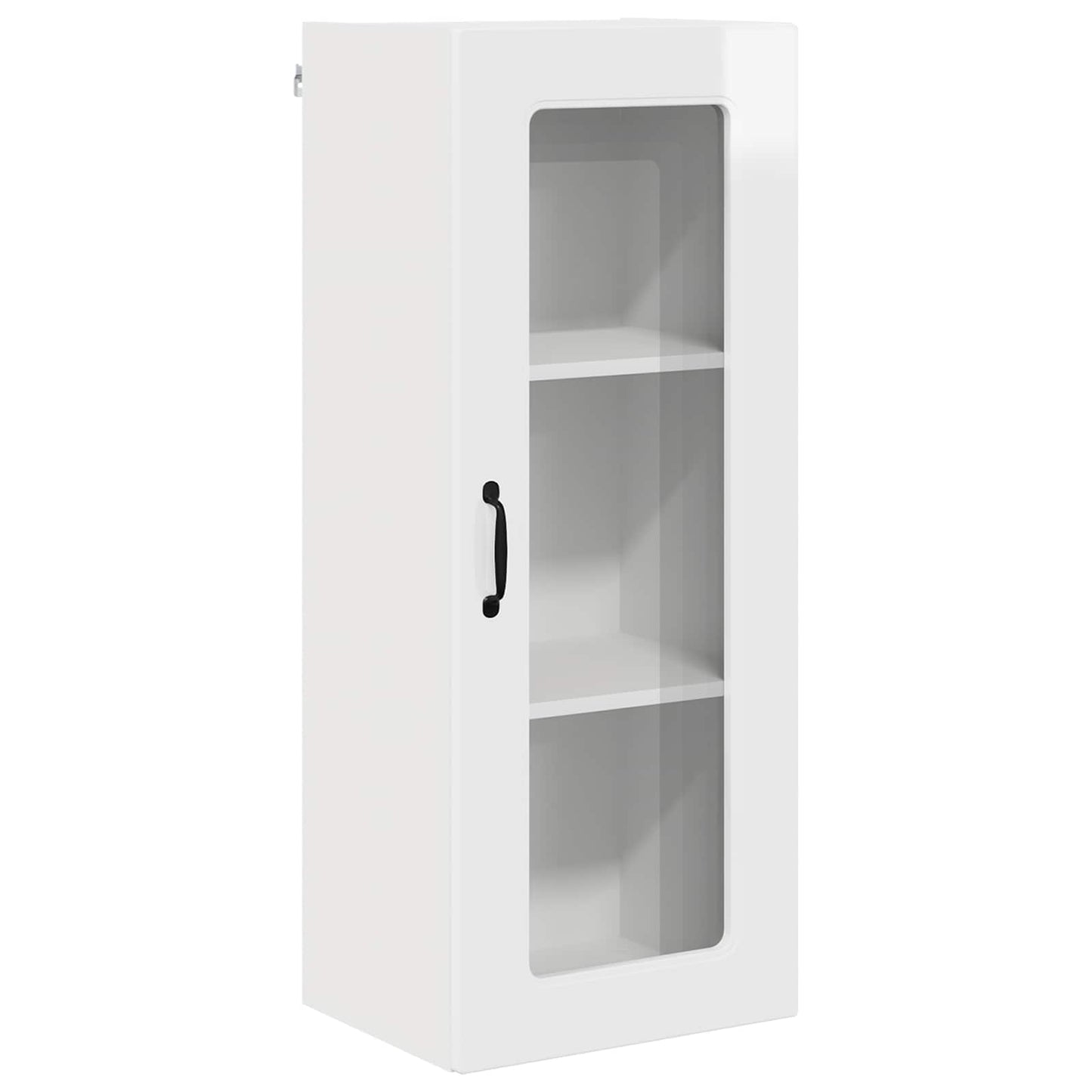 vidaXL Dishwasher Panel Kalmar High Gloss White 40 x 31 x 100 cm
