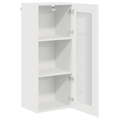 vidaXL Dishwasher Panel Kalmar High Gloss White 40 x 31 x 100 cm