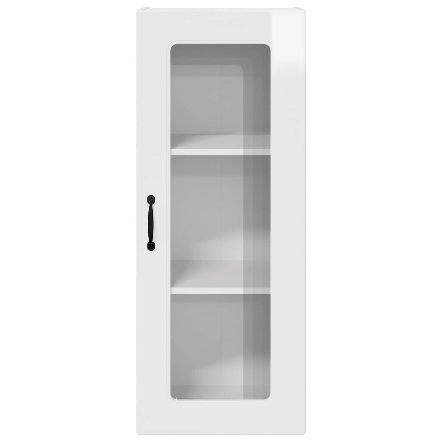 vidaXL Dishwasher Panel Kalmar High Gloss White 40 x 31 x 100 cm