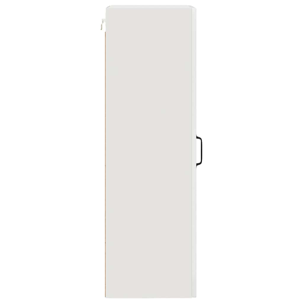 vidaXL Dishwasher Panel Kalmar High Gloss White 40 x 31 x 100 cm