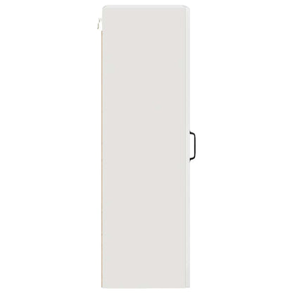vidaXL Dishwasher Panel Kalmar High Gloss White 40 x 31 x 100 cm