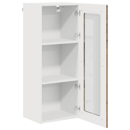 vidaXL Dishwasher Panel Kalmar Smoked Oak 40 x 31 x 100 cm