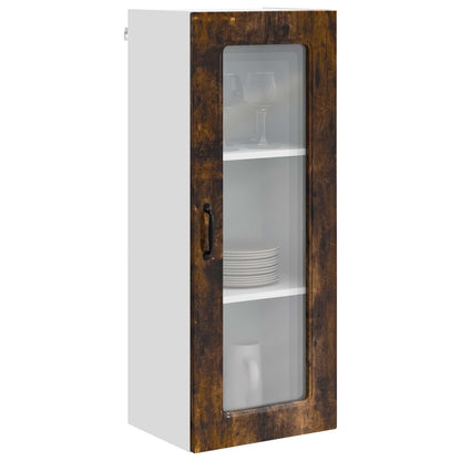 vidaXL Dishwasher Panel Kalmar Smoked Oak 40 x 31 x 100 cm