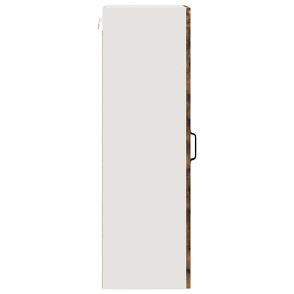 vidaXL Dishwasher Panel Kalmar Smoked Oak 40 x 31 x 100 cm
