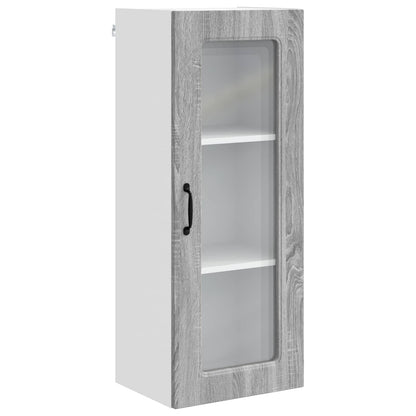 vidaXL Dishwasher Panel Kalmar Grey Sonoma 40 x 31 x 100 cm