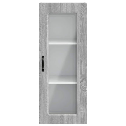 vidaXL Dishwasher Panel Kalmar Grey Sonoma 40 x 31 x 100 cm