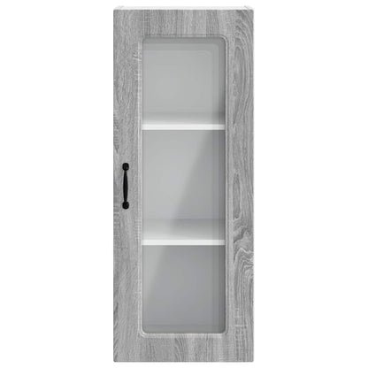 vidaXL Dishwasher Panel Kalmar Grey Sonoma 40 x 31 x 100 cm