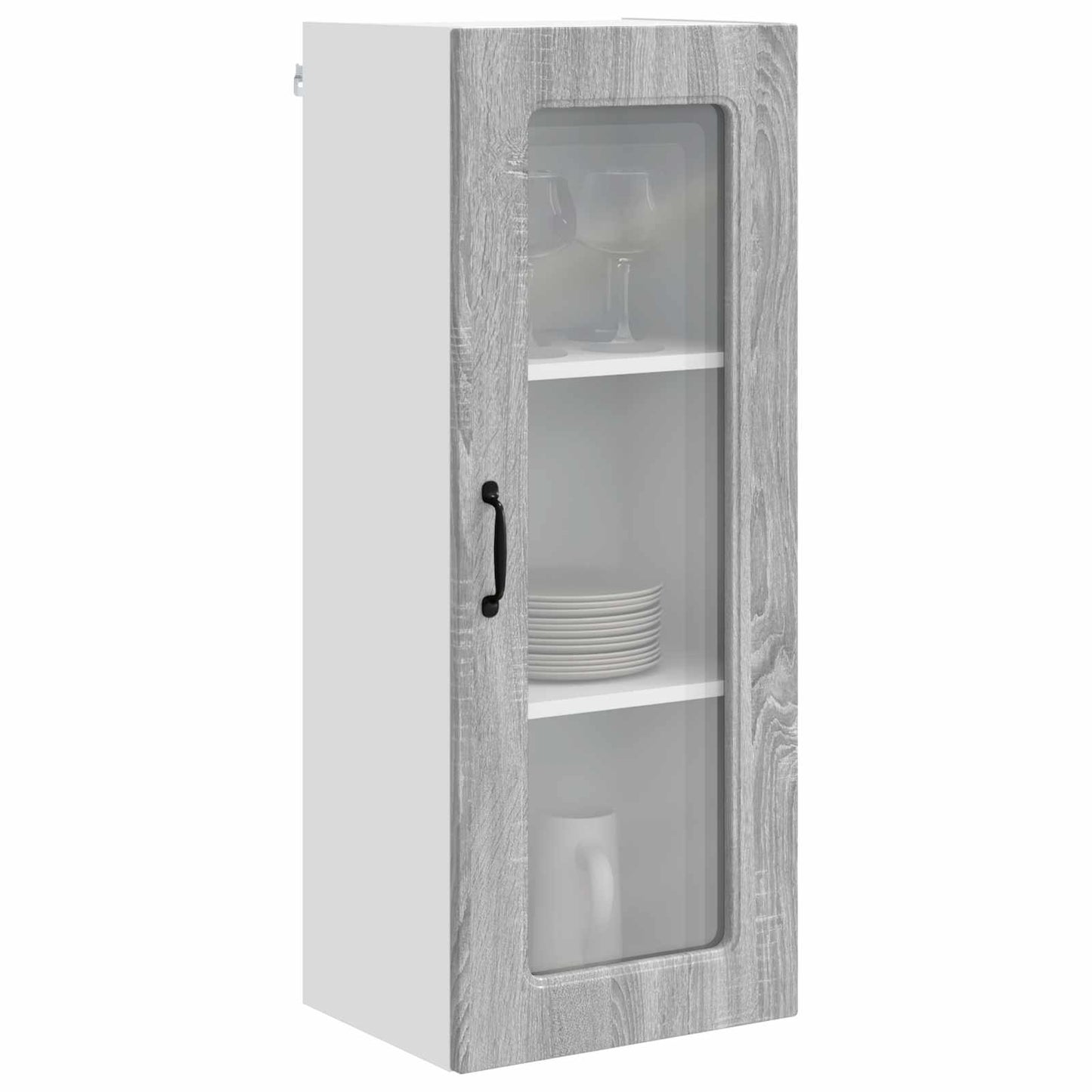 vidaXL Dishwasher Panel Kalmar Grey Sonoma 40 x 31 x 100 cm
