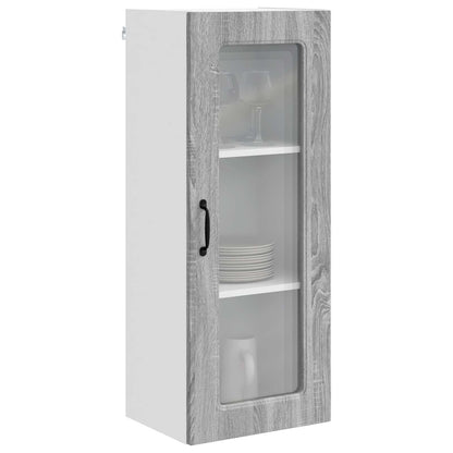 vidaXL Dishwasher Panel Kalmar Grey Sonoma 40 x 31 x 100 cm