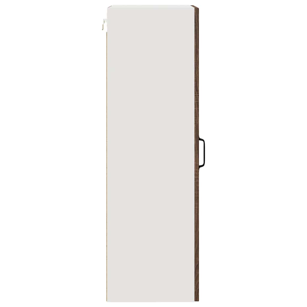 vidaXL Dishwasher Panel Kalmar Brown Oak 40 x 31 x 100 cm