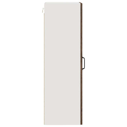 vidaXL Dishwasher Panel Kalmar Brown Oak 40 x 31 x 100 cm