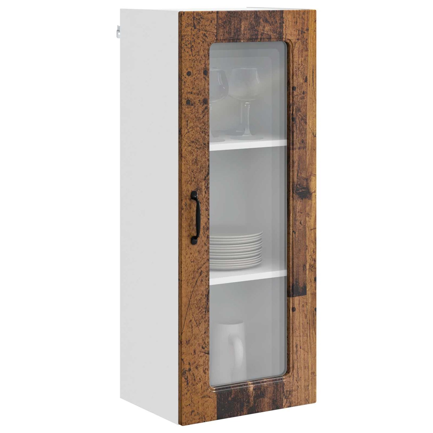 vidaXL Dishwasher Panel Kalmar Old Wood 40 x 31 x 100 cm