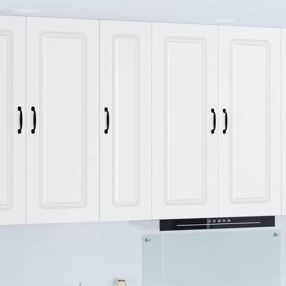 vidaXL Dishwasher Panel Kalmar White 30 x 31 x 100 cm Engineered Wood