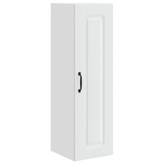 vidaXL Dishwasher Panel Kalmar White 30 x 31 x 100 cm Engineered Wood
