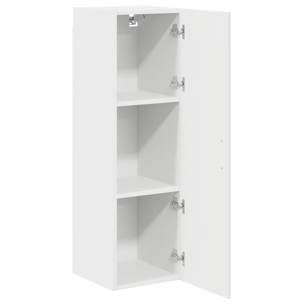 vidaXL Dishwasher Panel Kalmar White 30 x 31 x 100 cm Engineered Wood