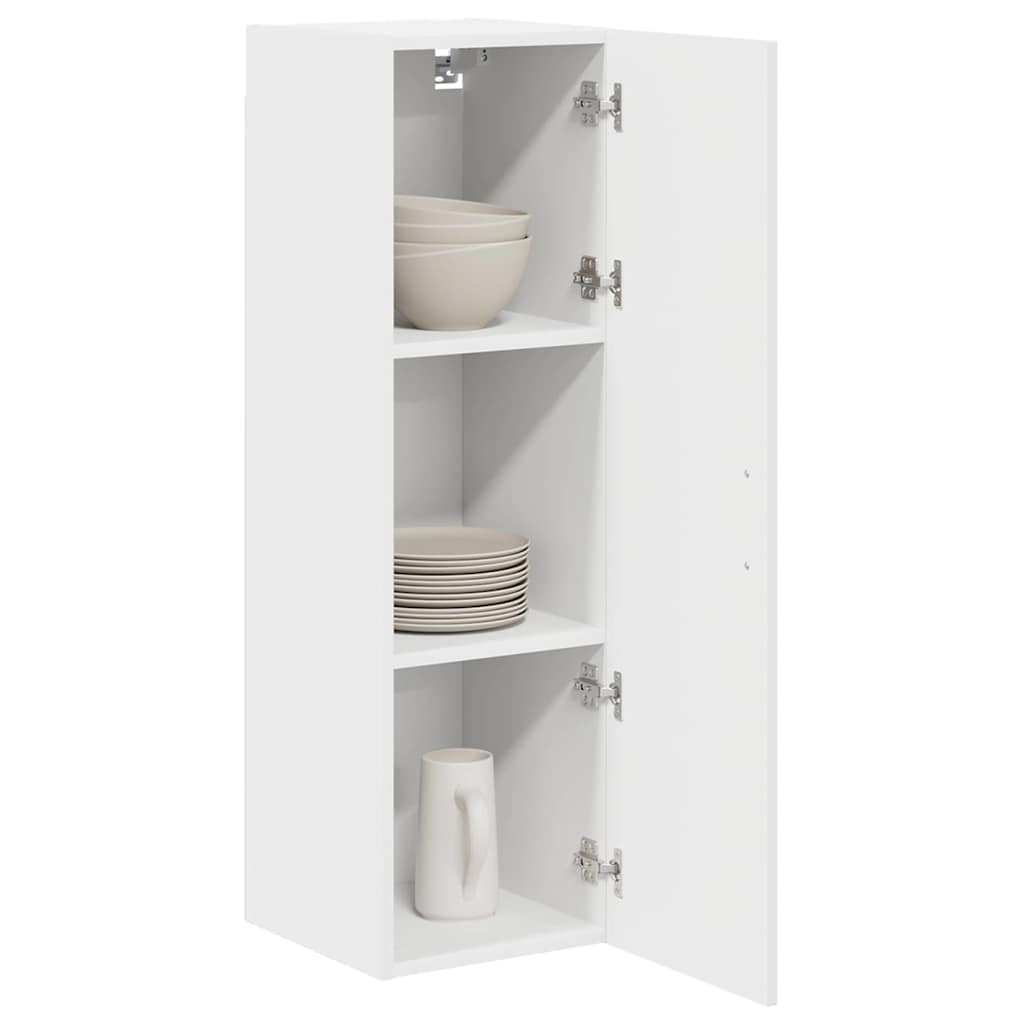 vidaXL Dishwasher Panel Kalmar White 30 x 31 x 100 cm Engineered Wood
