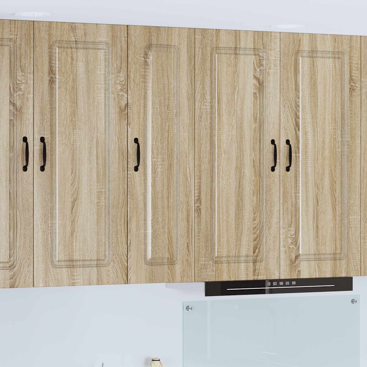 vidaXL Dishwasher Panel Kalmar Sonoma Oak 30 x 31 x 100 cm