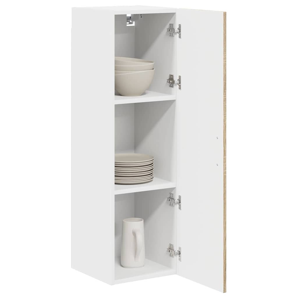 vidaXL Dishwasher Panel Kalmar Sonoma Oak 30 x 31 x 100 cm