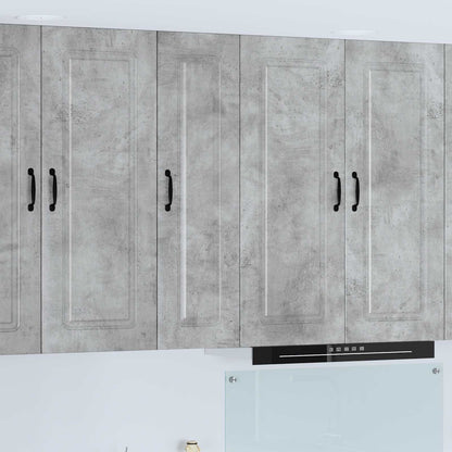 vidaXL Dishwasher Panel Kalmar Concrete Grey 30 x 31 x 100 cm