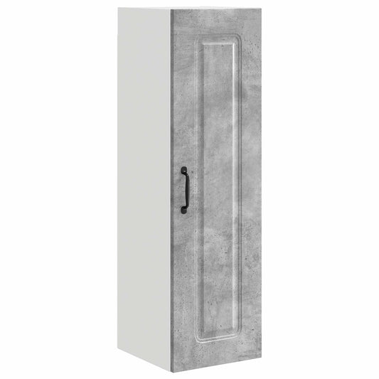 vidaXL Dishwasher Panel Kalmar Concrete Grey 30 x 31 x 100 cm