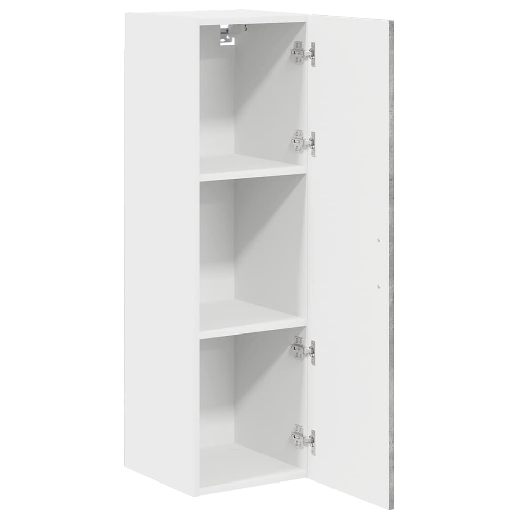 vidaXL Dishwasher Panel Kalmar Concrete Grey 30 x 31 x 100 cm