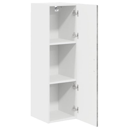 vidaXL Dishwasher Panel Kalmar Concrete Grey 30 x 31 x 100 cm
