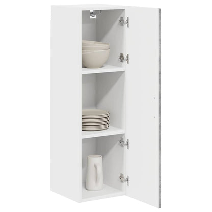 vidaXL Dishwasher Panel Kalmar Concrete Grey 30 x 31 x 100 cm
