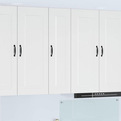 vidaXL Kitchen Wall Cabinet High Gloss White 30 x 31 x 100 cm
