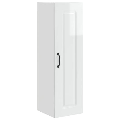 vidaXL Dishwasher Panel Kalmar High Gloss White 30 x 31 x 100 cm