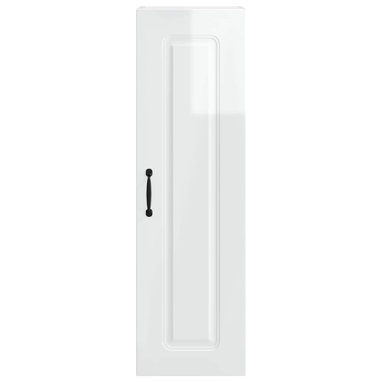 vidaXL Dishwasher Panel Kalmar High Gloss White 30 x 31 x 100 cm