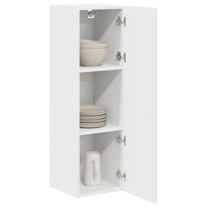 vidaXL Dishwasher Panel Kalmar High Gloss White 30 x 31 x 100 cm
