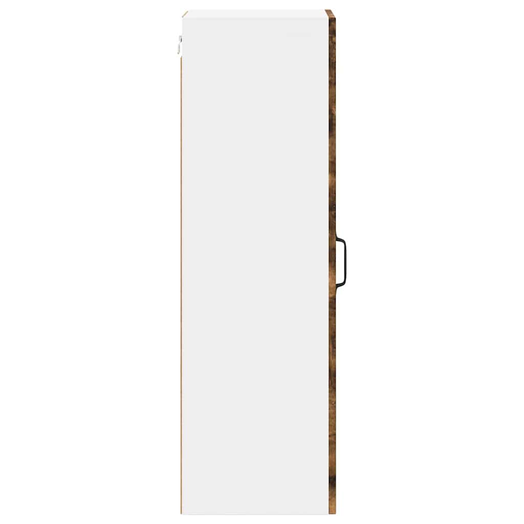 vidaXL Dishwasher Panel Kalmar Smoked Oak 30 x 31 x 100 cm