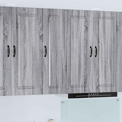 vidaXL Dishwasher Panel Kalmar Grey Sonoma 30 x 31 x 100 cm