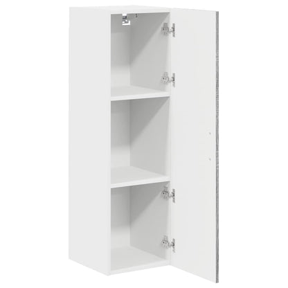 vidaXL Dishwasher Panel Kalmar Grey Sonoma 30 x 31 x 100 cm