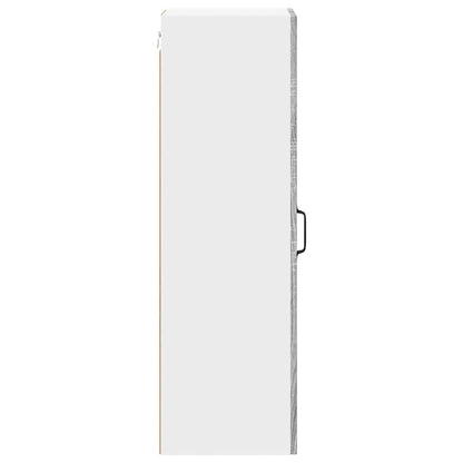 vidaXL Dishwasher Panel Kalmar Grey Sonoma 30 x 31 x 100 cm