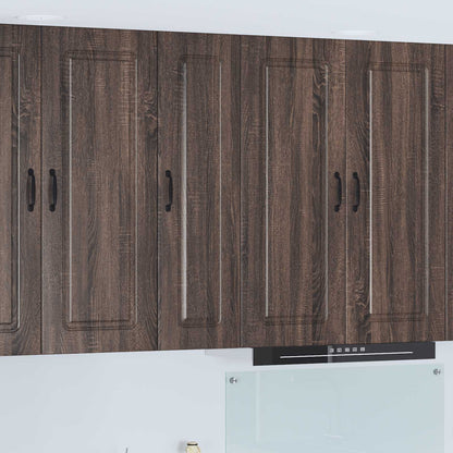 vidaXL Dishwasher Panel Kalmar Brown Oak 30 x 31 x 100 cm