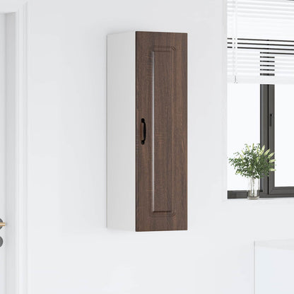 vidaXL Dishwasher Panel Kalmar Brown Oak 30 x 31 x 100 cm