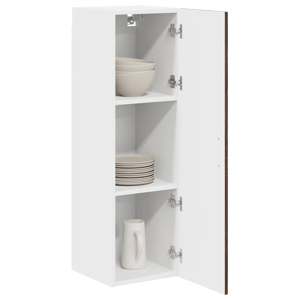 vidaXL Dishwasher Panel Kalmar Brown Oak 30 x 31 x 100 cm