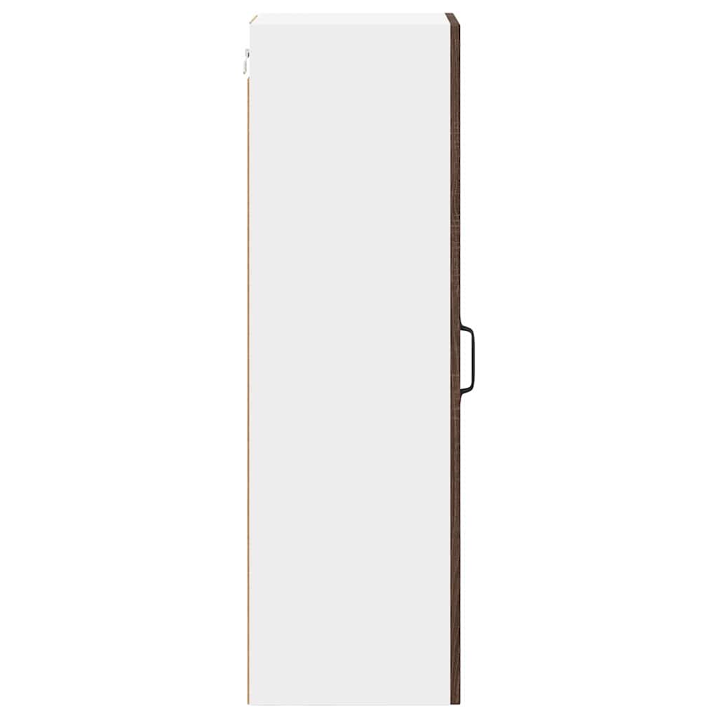 vidaXL Dishwasher Panel Kalmar Brown Oak 30 x 31 x 100 cm