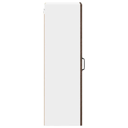 vidaXL Dishwasher Panel Kalmar Brown Oak 30 x 31 x 100 cm